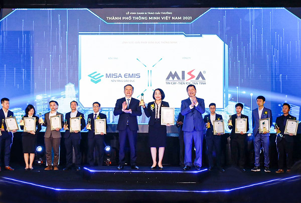 MISA EMIS – Giải pháp giáo dục thông minh vang danh tại Giải thưởng Smart City 2021