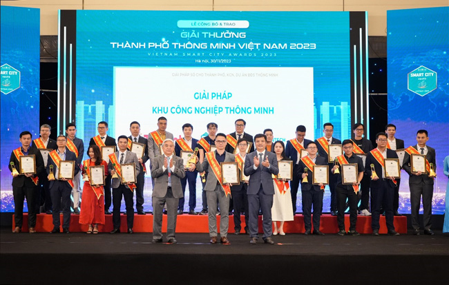 TNTech nhận giải thưởng “Thành phố Thông minh Việt Nam” năm thứ ba liên tiếp
